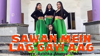 Savan me lag gayi AAG !!!! Bollywood dance with easy steps