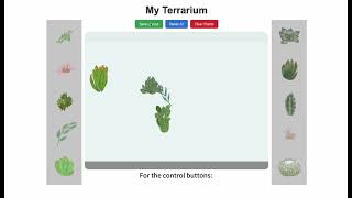 Web Programming Assignment 4 Enhanced Terrarium