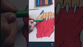 Recreating komal art \u0026 craft♥️💅✨🌈 #viral #shorts #AllRounderGirl💫