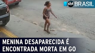 Menina de 12 anos é encontrada morta após desaparecer em Goiânia | SBT Brasil (29/11/22)