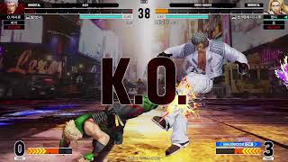 kof xv 릴보나님과 한판