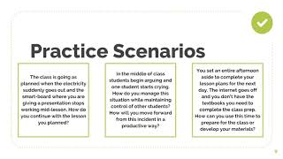 Module 10: Day One & Practice Scenarios
