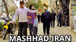 Mashhad 2021 | Walking on Andarzgoo Street | Walking Tour مشهد، خیابان اندرزگو