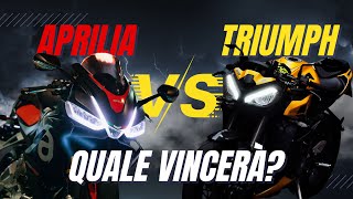 FORSE QUESTA VOLTA MI HA FREGATO - Aprilia RS 660 VS Triumph STREET TRIPLE RS