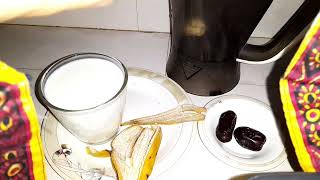 Ramdan special recipe/Bananadatesshake /weightloss recipe/it's sehari time recipe do try this