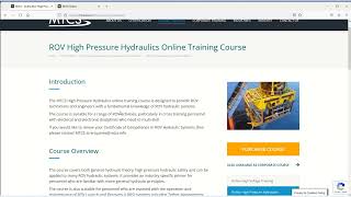 MTCS Online: Purchasing Online Training Courses