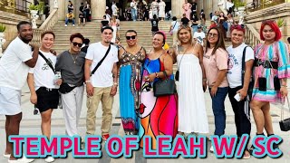 Temple of Leah with Social climber @BrendaMageOfficial  Ambisyosong Kano / MOMSHIE G