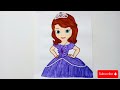 coloring princess sofia the first 👸👑💜🧚‍♀️🎠 🎄🎁🎄 it s coloring time ⏰🖍️🧒🏻👧🏻