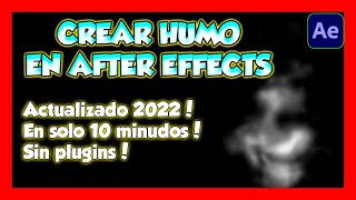 💥 Como hacer humo en after effects sin plugins💥 Efecto humo after effects😮‍💨🔥