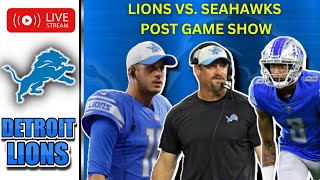 Detroit Lions vs. Seattle Seahawks Post-Game Show Ft. Jared Goff, Aidan Hutchinson, & Williams