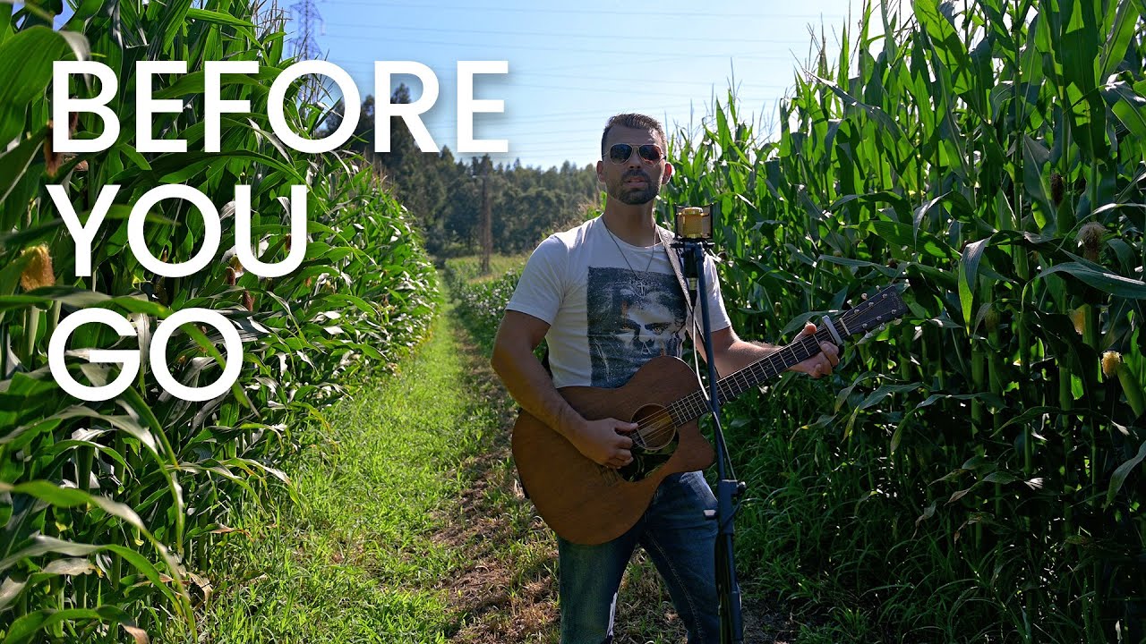 Before You Go Acoustic Cover Youtube