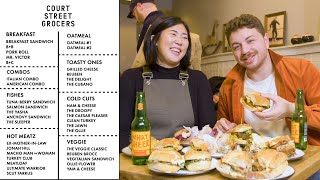 Trying Everything on the Menu at a Famous NYC Sandwich Shop (Ft Christina Chaey)