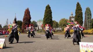 KAWATANAおどり連〜孔雀〜 さん　2017　有田 焱YOSAKOIまつり