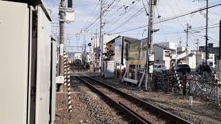 静岡鉄道A3000形A3508F 音羽町駅入線