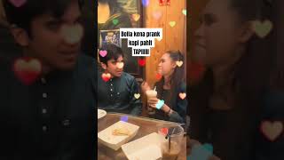 Bella kena prank kopi pahit oleh Syed Saddiq TAPIIIIII