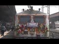 rarest of rare grand birthday run of two push pull rajdhani express trains in same video in mumbai