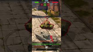 Churchill Vlll нереальный пот 1в4 #tanksblitz