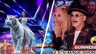 america's got talent | got talent tiger transformation | #americasgottalent #agt #magic