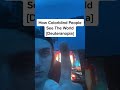 How Colorblind People See The World [Deuteranopia] #shorts