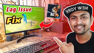 How To Solve Real Cricket 24 Lag Problem On PC And Laptop In 2023