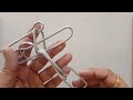 puzzle 13 metal ring puzzle solution કોયડો stem पहेली વાયર રિંગ પઝલ સોલુશન by ashok lakhtariya