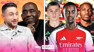 David Ornstein REVEALS Latest On Arsenal Striker Search! | Sky Mobile Transfer Show