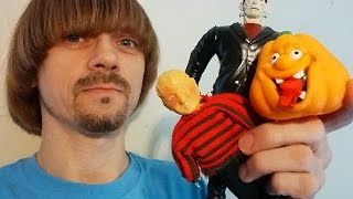 Monster Toys -(Weird Paul) vintage toy collection halloween 2017 review old horror figures