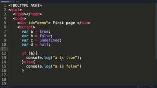 Javascript Tutorial 5 Arrays & Booleans