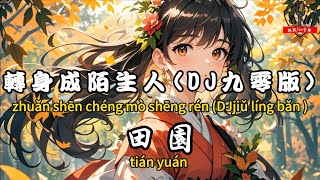 田園 - ﻿轉身成陌生人(DJ九零版)『曾經擁抱過的人 轉身傷我那麼深』【繁體拼音動態歌詞Lyrics】【CC字幕】