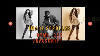 How To Create Image Gallery In JavaScript | Horizontal Scrolling Using JavaScript