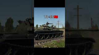 T-54/55 Tank Variants I War Thunder