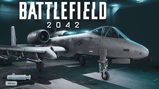 Battlefield 2042 A-10 warthog gameplay