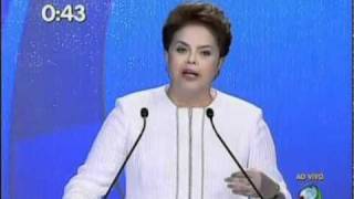 Dilma rebate pergunta de Marina no debate da TV Record