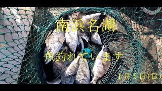 南浜名湖　魚釣れています　１月５日