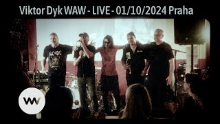 Viktor Dyk WAW - LIVE Koncert - 01/10/2024 Praha