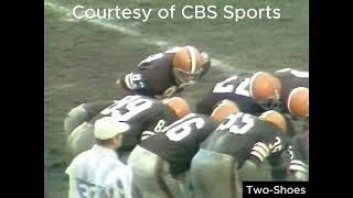 1969 Browns at Cowboys RARE All CBS Broadcast Clips HD