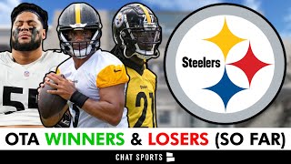 Pittsburgh Steelers OTA Winners & Losers (So Far) Ft. Russell Wilson, Darius Rush & Troy Fautanu