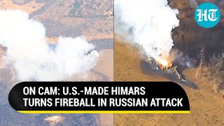 Russia-drone Dropped Bomb Knocks Out U.S.-made HIMARS Near Ukraine Frontline | Watch
