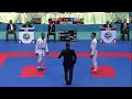 Steven Da Costa (FRA) vs Boran Berak (CRO) Male kumite -67 kg European Championship 2022 Gaziantep