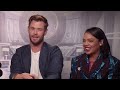 Thor Smiled At Me (Chris Hemsworth and Tessa Thompson)