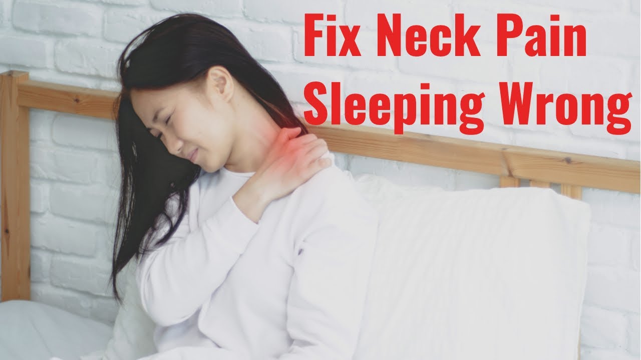 Fix Your Neck Pain after Sleeping Wrong - YouTube