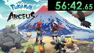Pokemon Legends Arceus speedruns are incredible
