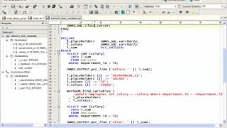 WRITING DYNAMIC SQL IN PLSQL 60