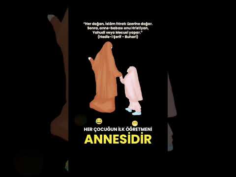 Her çocuğun Ilk öğretmeni Annesidir. Eğitim Evde Başlar. #anne #çocuk # ...