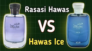 Rasasi hawas ice vs rasasi hawas | best long lasting perfume