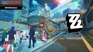 404 Error Livehouse Theme - Under Clear Skies | Zenless Zone Zero 2.6