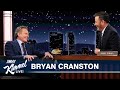 Bryan Cranston on SUPER HIGH Seth Rogen, Vacation with Aaron Paul & Celebrity Softball Injury