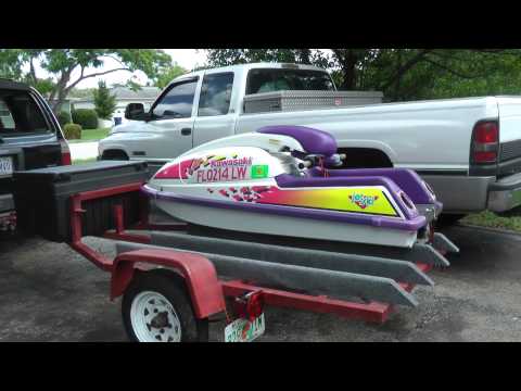 Fixing my standup jetski trailer Fixing my standup jetski trailer