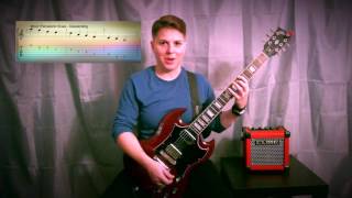 How to play the Minor Pentatonic Scale - Easy Guitar Lesson