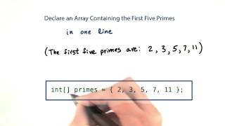 First Five Primes - Intro to Java Programming